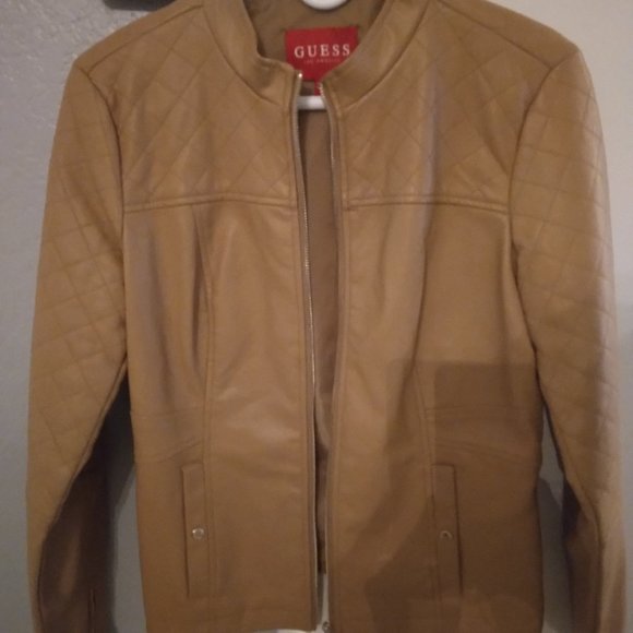 Faux-Leather Jacket - Picture 1 of 3
